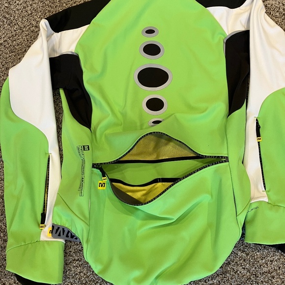 MAVIC Inferno Insulated, reflective, rainproof Cycling Jacket. Men's S/M - Picture 5 of 8